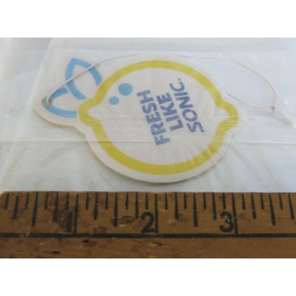 Sonic Drive In NEW Blueberry Lemonade Keychain and Air Freshener Promo Merch - Picture 5 of 6